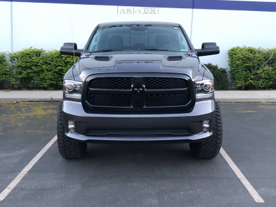 1 2017 1500 Ram Readylift Suspension Lift 25in Arkon Off Road Lincoln Black