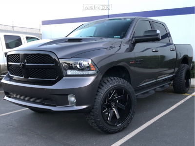 1 2017 1500 Ram Readylift Suspension Lift 4in Arkon Off Road Lincoln Black