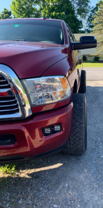 1 2013 2500 Ram Stock Stock Arkon Off Road Alexander Machined Black