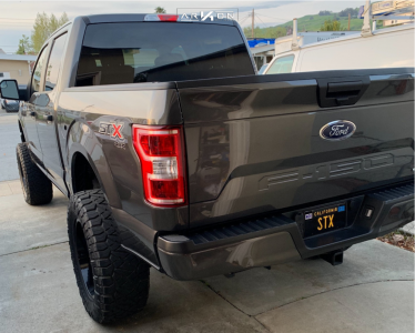 1 2018 F 150 Ford Readylift Suspension Lift 7in Arkon Off Road Cleopatra Black