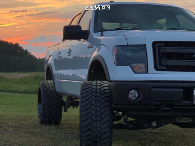 1 2014 F 150 Ford Pro Comp Suspension Lift 45in Arkon Off Road Crown Series Victory Black