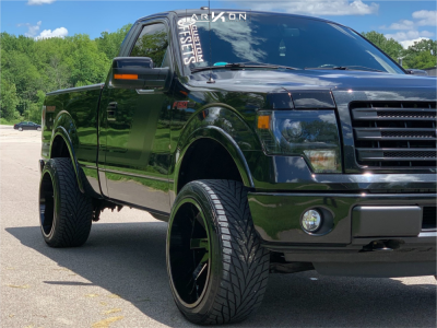 1 2014 F 150 Ford Rough Country Leveling Kit Arkon Off Road Lincoln Black