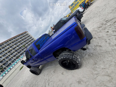 1 2002 Silverado 1500 Chevrolet Full Throttle Suspension Lift 9in Arkon Off Road Lincoln Black