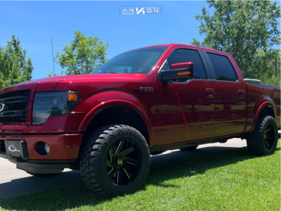 1 2013 F 150 Ford Motofab Leveling Kit Arkon Off Road Lincoln Black