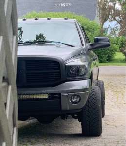 1 2006 Ram 2500 Dodge Stock Leveling Kit Arkon Off Road Crown Series Victory Black Milled