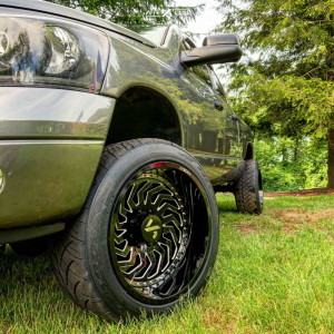 1 2006 Ram 2500 Dodge Stock Leveling Kit Arkon Off Road Crown Series Victory Black Milled