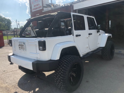 1 2012 Wrangler Jk Jeep Mopar Suspension Lift 4in Arkon Off Road Lincoln Black