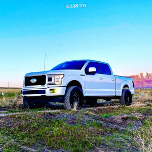 1 2018 F 150 Ford Fabtech Suspension Lift 25in Arkon Off Road Alexander Black