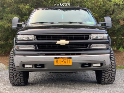 1 2002 Tahoe Chevrolet Rough Country Leveling Kit Arkon Off Road Alexander Black