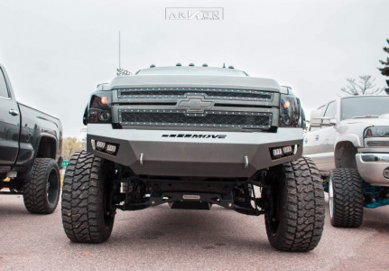 1 2011 Silverado 2500 Hd Chevrolet Readylift Suspension Lift 8in Arkon Off Road Crown Series Victory Machined Accents