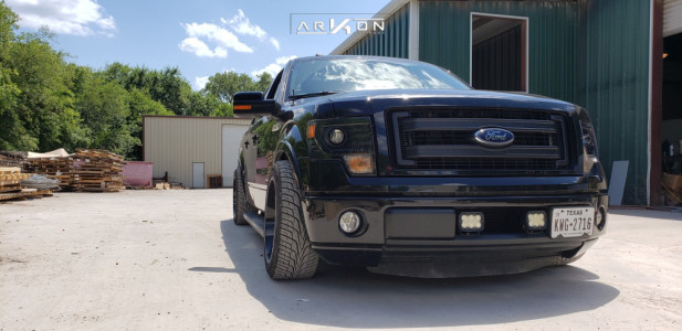 1 2013 F 150 Ford Belltech Lowered 4f 6r Arkon Off Road Cleopatra Black