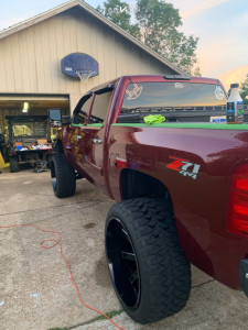 1 2008 Silverado 1500 Chevrolet Mcgaughys Suspension Lift 9in Arkon Off Road Lincoln Machined Black