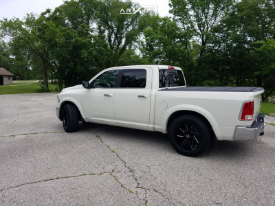 1 2017 1500 Ram Mcgaughys Level 2in Drop Rear Arkon Off Road Lincoln Black