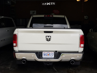 1 2017 1500 Ram Mcgaughys Level 2in Drop Rear Arkon Off Road Lincoln Black