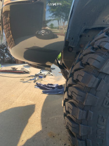 1 2004 Sierra 1500 Gmc Rough Country Suspension Lift 6in Arkon Off Road Lincoln Black