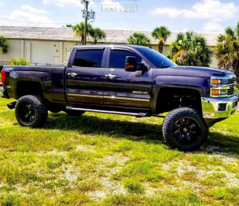 1 2015 Silverado 2500 Hd Chevrolet Bds Suspension Lift 65in Arkon Off Road Lincoln Black