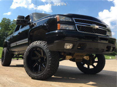 1 2006 Silverado 1500 Chevrolet Bds Suspension Lift 65in Arkon Off Road Lincoln Black