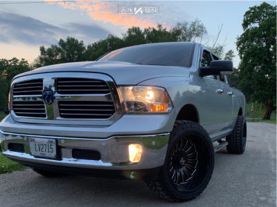 1 2017 1500 Ram Supreme Leveling Kit Arkon Off Road Alexander Machined Black