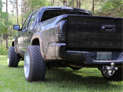 1 2017 Tacoma Toyota Supreme Leveling Kit Arkon Off Road Lincoln Chrome