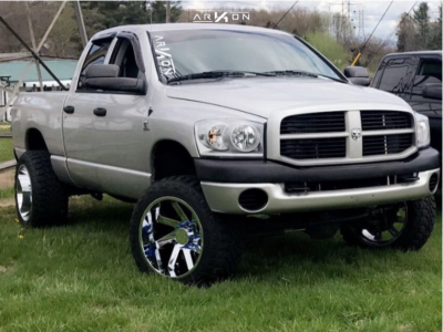 1 2008 Ram 2500 Dodge Bds Leveling Kit Arkon Off Road Lincoln Chrome