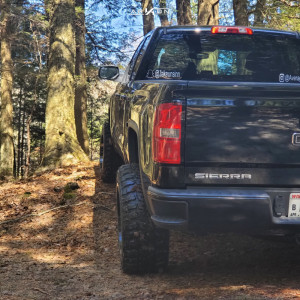 1 2016 Sierra 1500 Gmc Rough Country Leveling Kit Arkon Off Road Lincoln Black