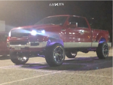 2005 Ford F-150 - 22x12 -51mm - ARKON OFF-ROAD Lincoln - Suspension Lift 6" - 35" x 12.5"