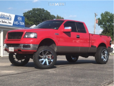 1 2005 F 150 Ford Rough Country Suspension Lift 65in Arkon Off Road Lincoln Chrome