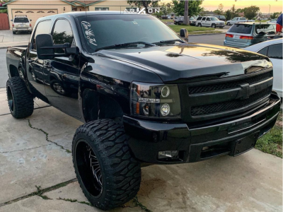 1 2007 Silverado 1500 Chevrolet Fabtech Suspension Lift 6in Arkon Off Road Alexander Black