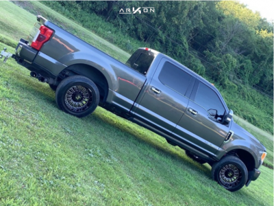 1 2017 F 250 Super Duty Ford Stock Level 2in Drop Rear Arkon Off Road Alexander Machined Accents