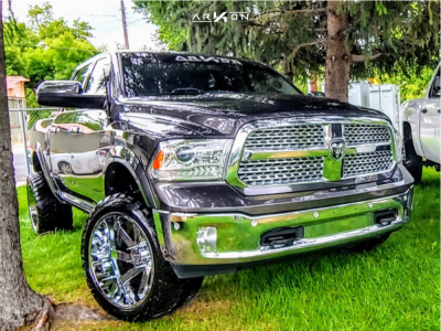 1 2015 1500 Ram Stock Air Suspension Arkon Off Road Lincoln Chrome