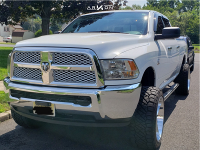 2016 Ram 2500 - 22x12 -51mm - ARKON OFF-ROAD Lincoln - Leveling Kit - 33" x 12.5"