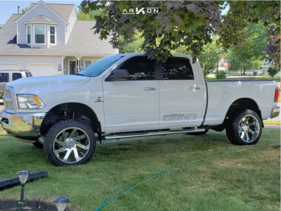 1 2016 2500 Ram Superlift Leveling Kit Arkon Off Road Lincoln Chrome