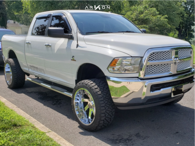 1 2016 2500 Ram Superlift Leveling Kit Arkon Off Road Lincoln Chrome