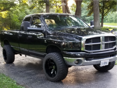 1 2007 Ram 2500 Dodge Maxtrac Suspension Lift 35in Arkon Off Road Lincoln Black