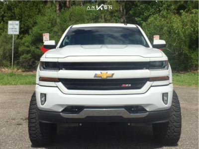 1 2016 Silverado 1500 Chevrolet Superlift Suspension Lift 8in Arkon Off Road Lincoln Black