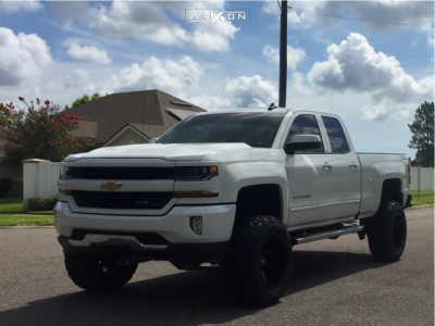 1 2016 Silverado 1500 Chevrolet Superlift Suspension Lift 8in Arkon Off Road Lincoln Black