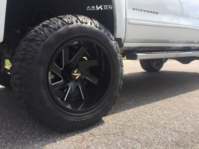 1 2016 Silverado 1500 Chevrolet Superlift Suspension Lift 8in Arkon Off Road Lincoln Black