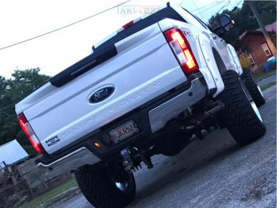 1 2017 F 250 Super Duty Ford Rough Country Suspension Lift 8in Arkon Off Road Lincoln Polished