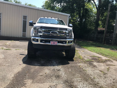 1 2017 F 250 Super Duty Ford Rough Country Suspension Lift 8in Arkon Off Road Lincoln Polished