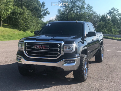 1 2017 Sierra 1500 Gmc Bilstein Leveling Kit Arkon Off Road Lincoln Chrome