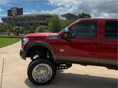 1 2015 F 250 Super Duty Ford Fabtech Suspension Lift 10in Arkon Off Road Crown Series Victory Chrome