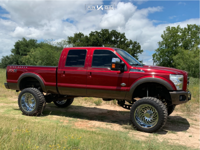 1 2015 F 250 Super Duty Ford Fabtech Suspension Lift 10in Arkon Off Road Crown Series Victory Chrome