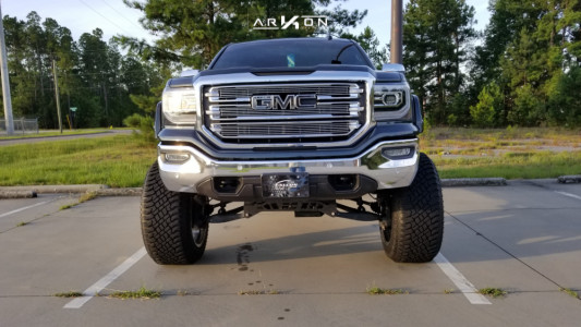 1 2018 Sierra 1500 Gmc Rough Country Suspension Lift 10in Arkon Off Road Lincoln Chrome