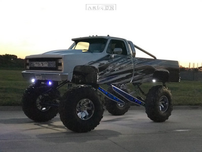 1 1986 K20 Chevrolet Superlift Lifted 12in Arkon Off Road Lincoln Chrome