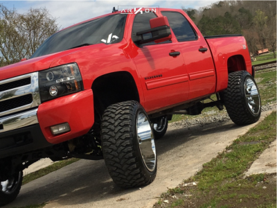 1 2009 Silverado 1500 Chevrolet Rough Country Suspension Lift 75in Arkon Off Road Lincoln Chrome