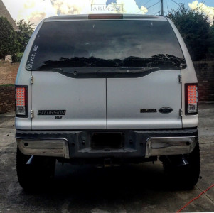 1 2000 Excursion Ford Superlift Suspension Lift 7in Arkon Off Road Lincoln Chrome