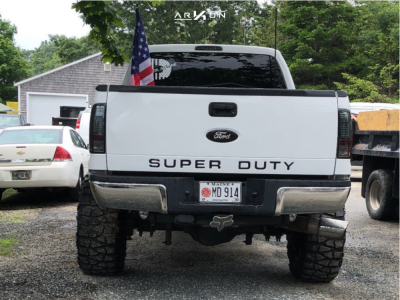 1 2012 F 350 Ford Rough Country Suspension Lift 6in Arkon Off Road Lincoln Black