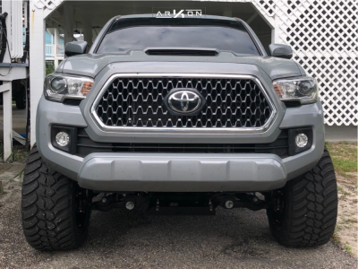 1 2019 Tacoma Toyota Zone Suspension Lift 6in Arkon Off Road Lincoln Black