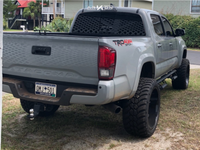 1 2019 Tacoma Toyota Zone Suspension Lift 6in Arkon Off Road Lincoln Black