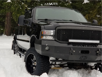 2004 Ford F-250 Super Duty - 20x12 -51mm - ARKON OFF-ROAD Lincoln - Suspension Lift 6" - 35" x 12.5"